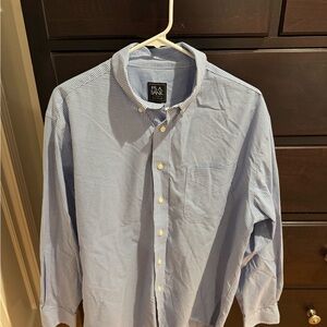 Jos. A. Bank Light Blue Gingham Shirt